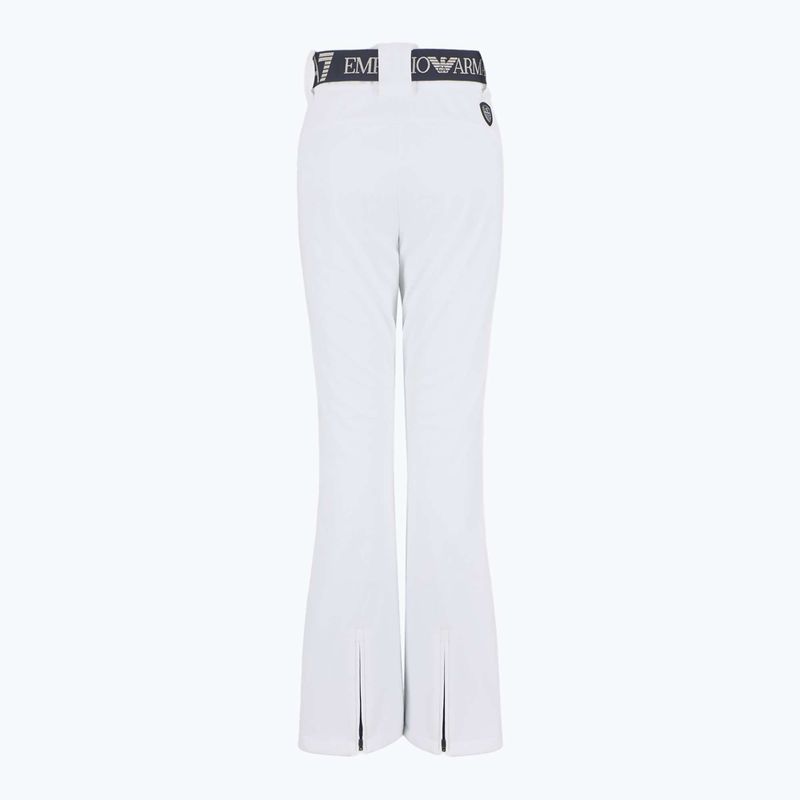 Women's ski trousers EA7 Emporio Armani Ski Kitzbuhel High Waisted Softshell white 7