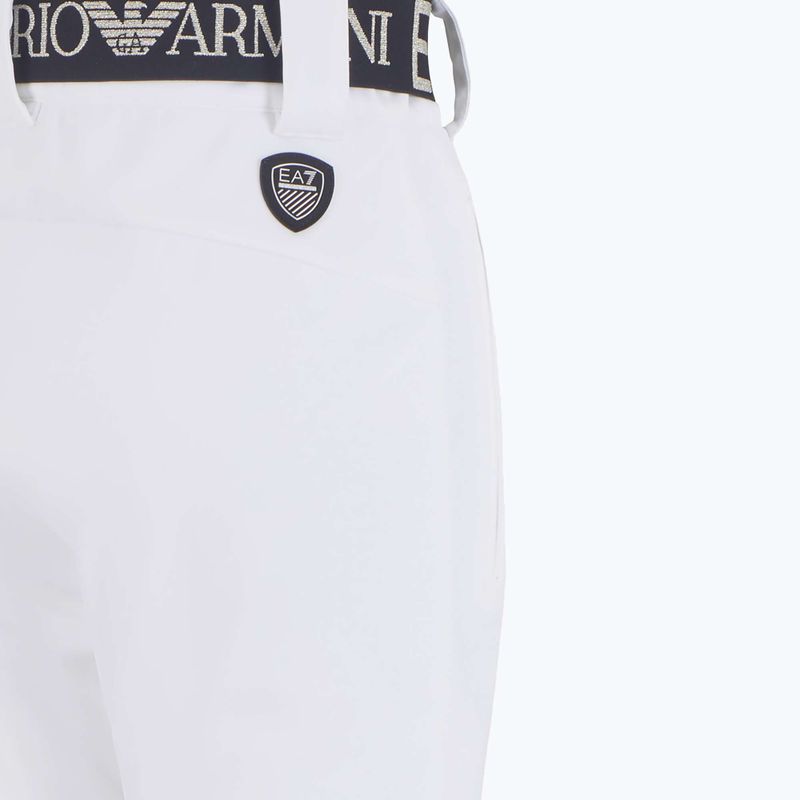 Women's ski trousers EA7 Emporio Armani Ski Kitzbuhel High Waisted Softshell white 8