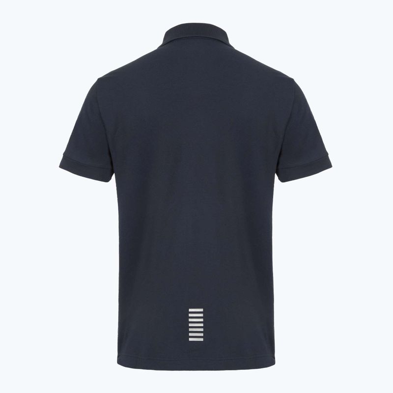 Men's EA7 Emporio Armani Core Identity Polo shirt armani blue 2
