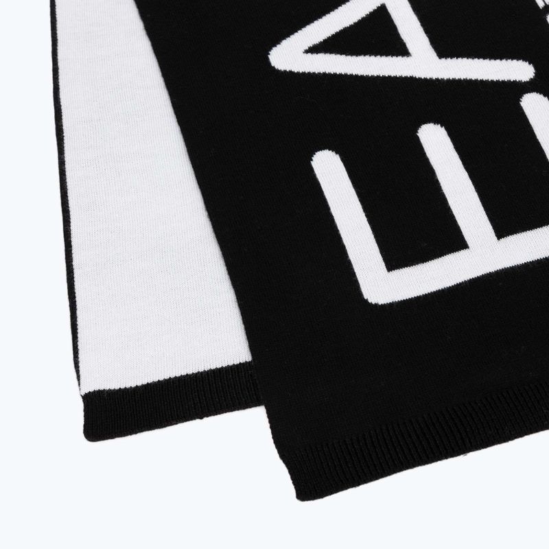 Scarf EA7 Mountain Visibility black / white 2