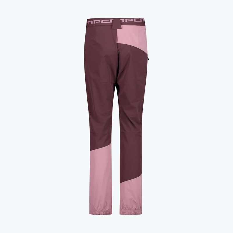 CMP women's trekking trousers maroon 33T6226/C904 2