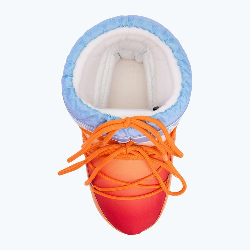 Women's Moon Boot Icon Low Sunrise orange snow boots 5