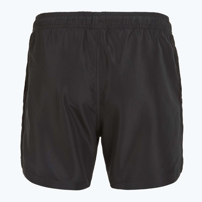 Men's EA7 Emporio Armani Gold Label Boxer swim shorts black 2