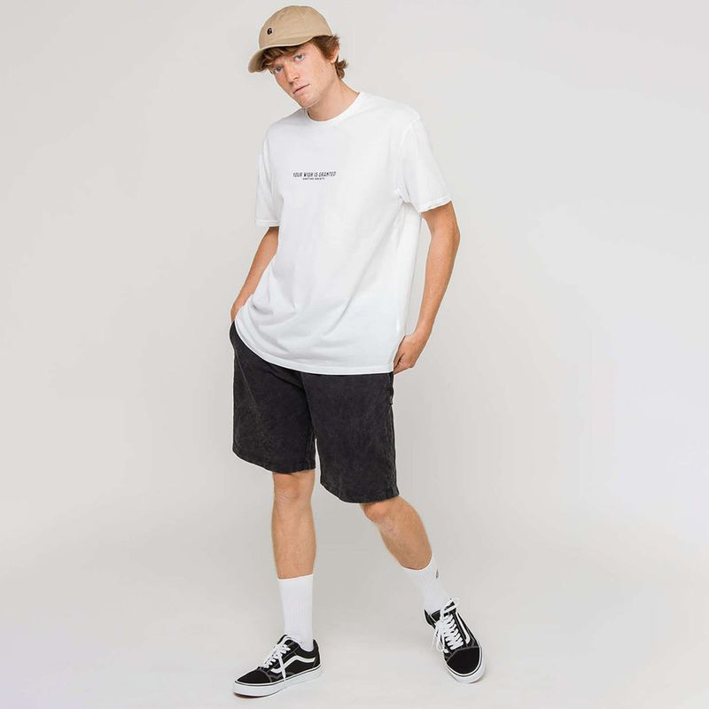 Men's shorts Kaotiko Bermuda Washed black 2