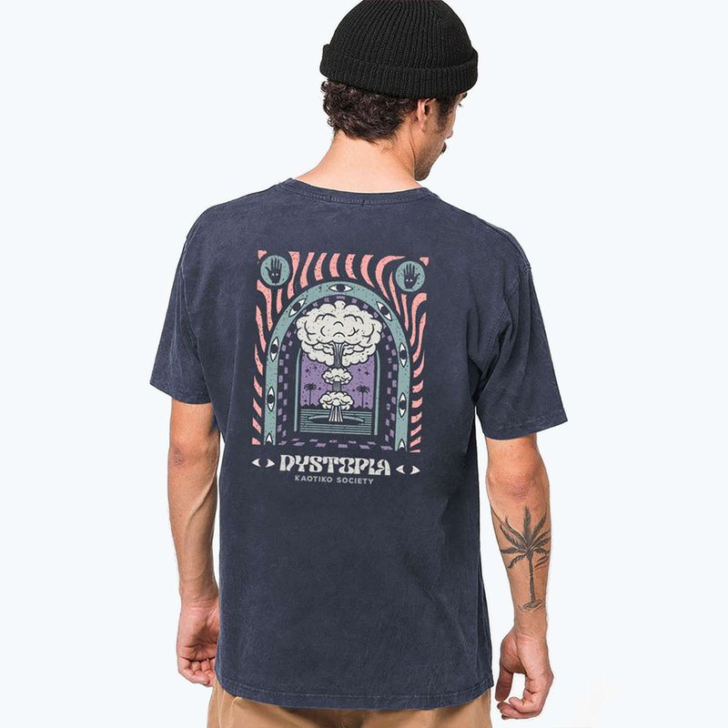 Men's T-shirt Kaotiko Bomb Dystopia 2