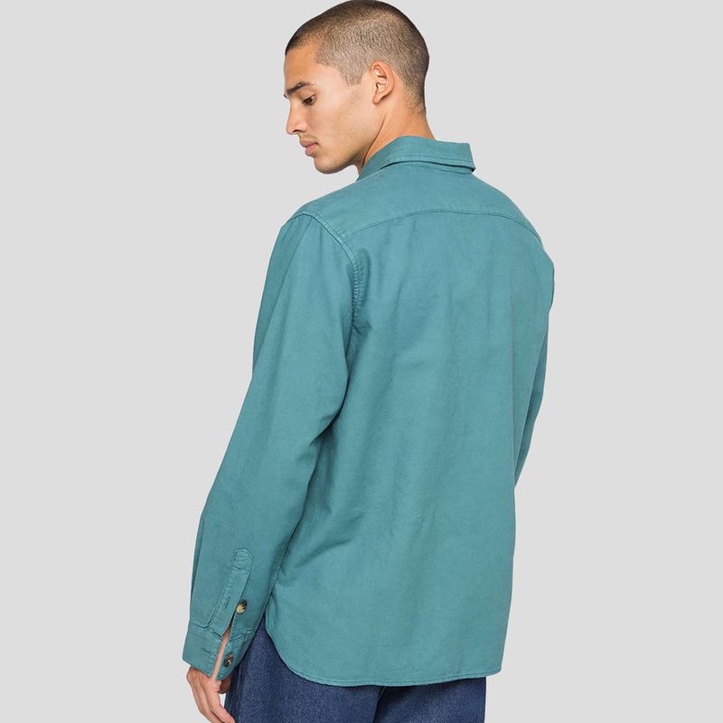 Men's shirt Kaotiko Bruno jade 2