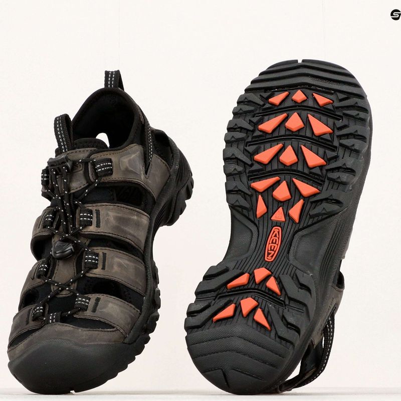 KEEN Targhee III men's sandals grey/black 10