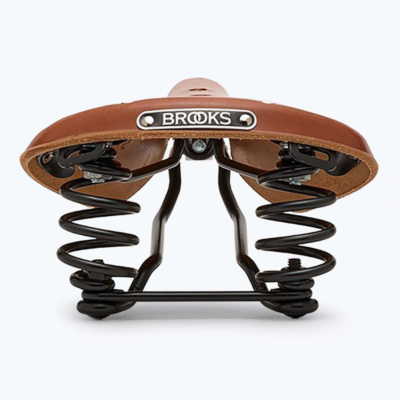 Brooks England Flyer Short honey bicycle saddle 5