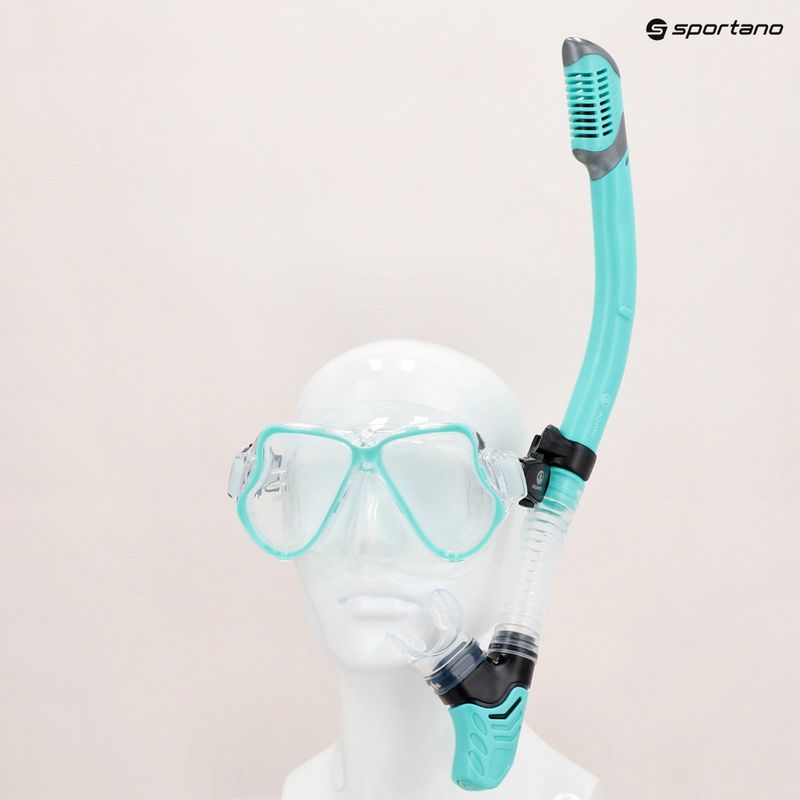 AQUASTIC Snorkelling kit blue MSA-01N 15