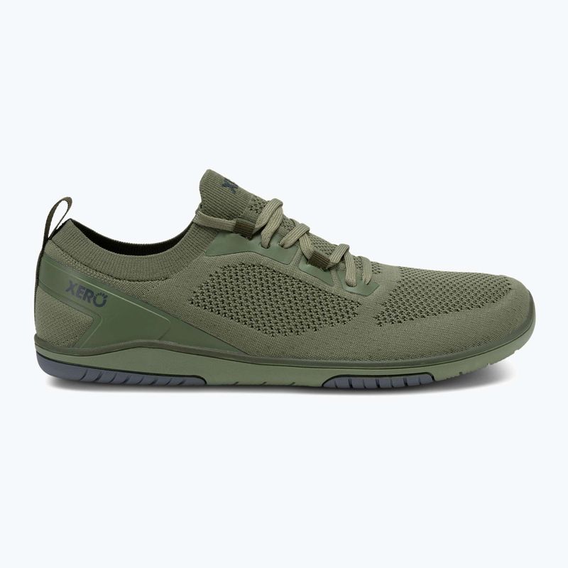 Men's barefoot shoes Xero Shoes Nexus Knit olive 9