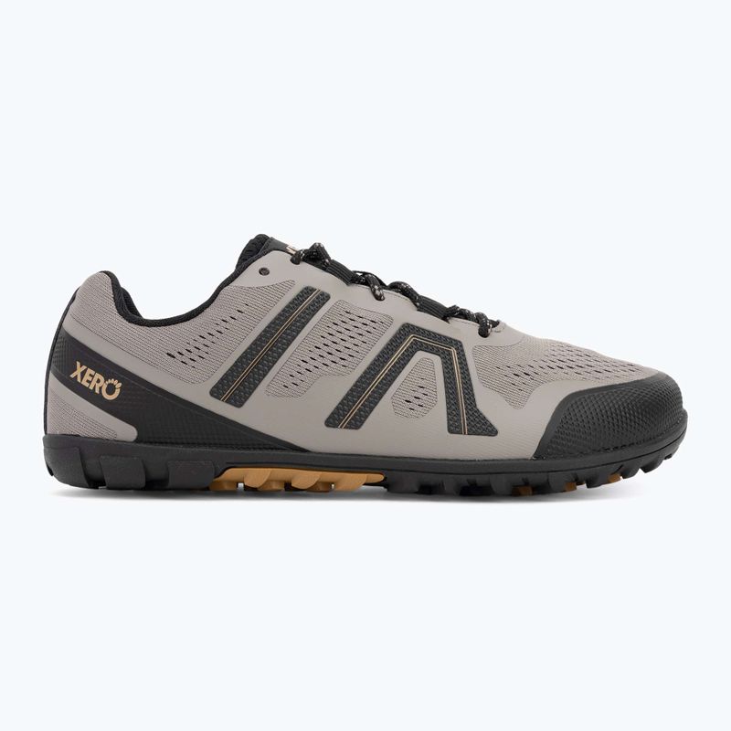 Men's barefoot shoes Xero Shoes Mesa Trail II fallen / rock / black 2