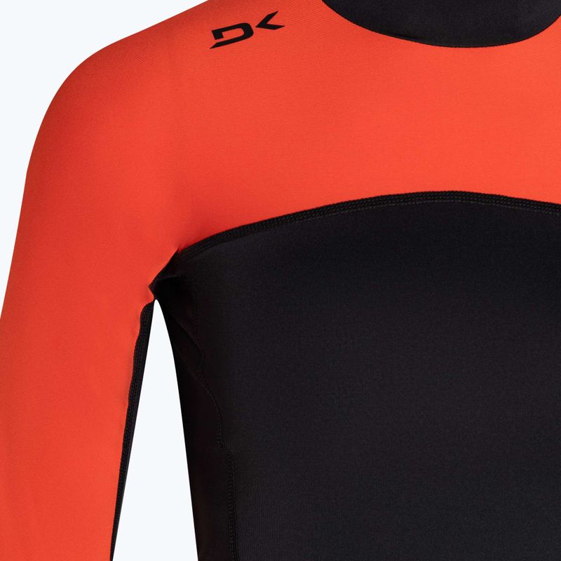 Dakine women's swim shirt Hd Snug Fit Rashguard black and red DKA651W0008 5