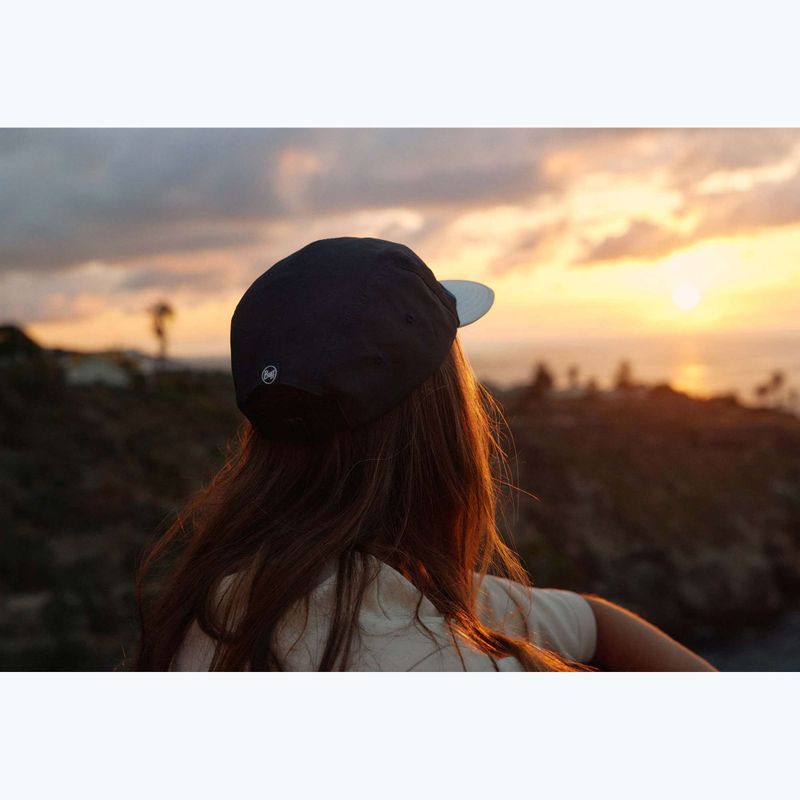 Baseball cap BUFF 5 Go parley navy panel 7