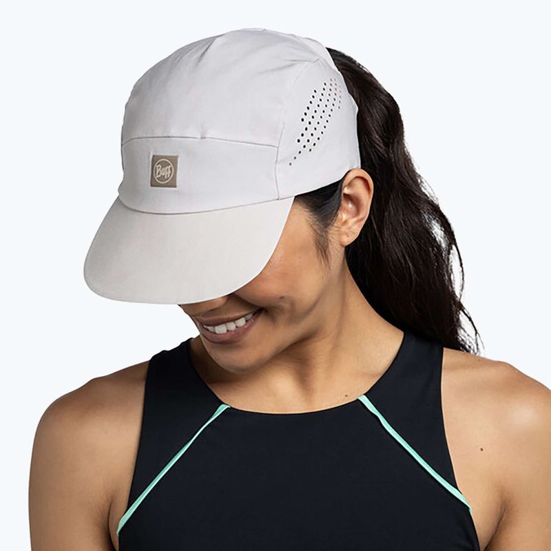Baseball cap BUFF Pack Speed Acro birch grey 4