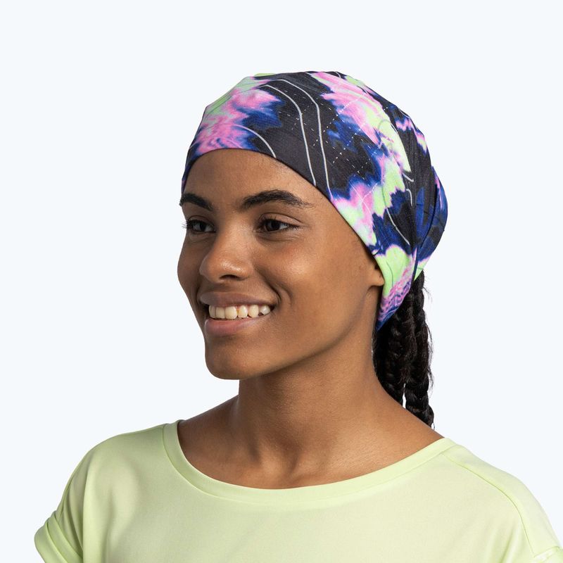 Multifunctional neck gaiter BUFF Coolnet UV dovic ultramarine 4