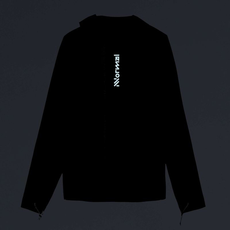 Women's running jacket NNormal Trail Rain black 11