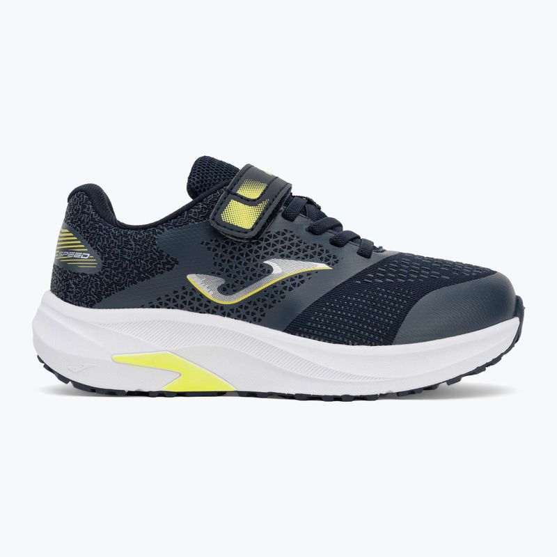 Joma Speed Jr children's shoes navy/yellow 2