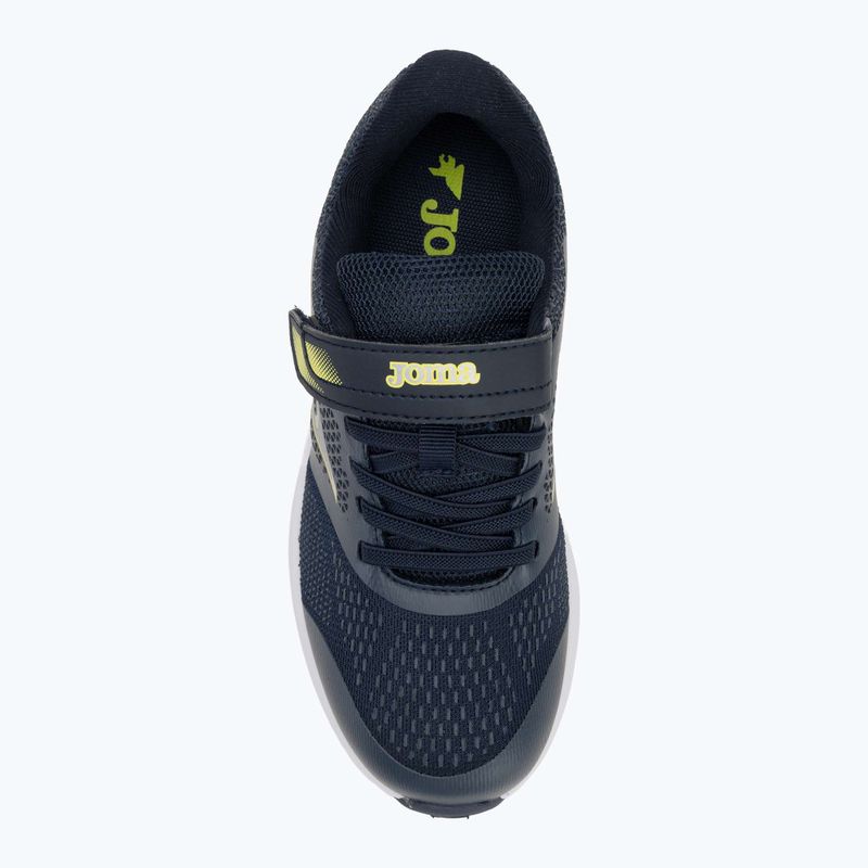 Joma Speed Jr children's shoes navy/yellow 5