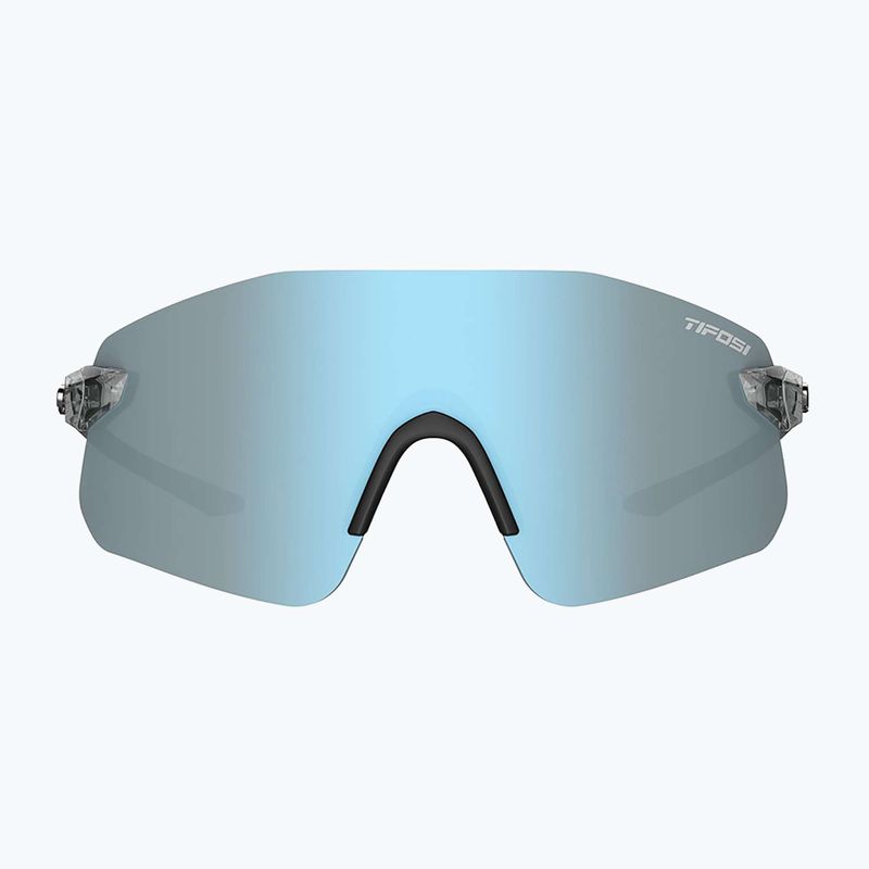 Tifosi Vogel SL crystal smoke/smoke bright blue sunglasses 2
