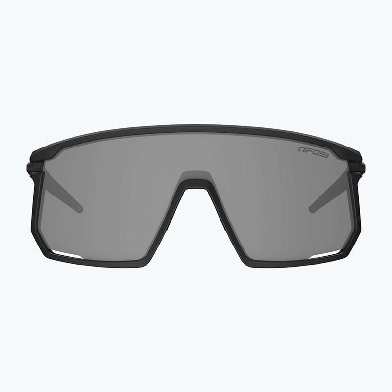 Tifosi Moab blackout/smoke/ac red/clear sunglasses 2