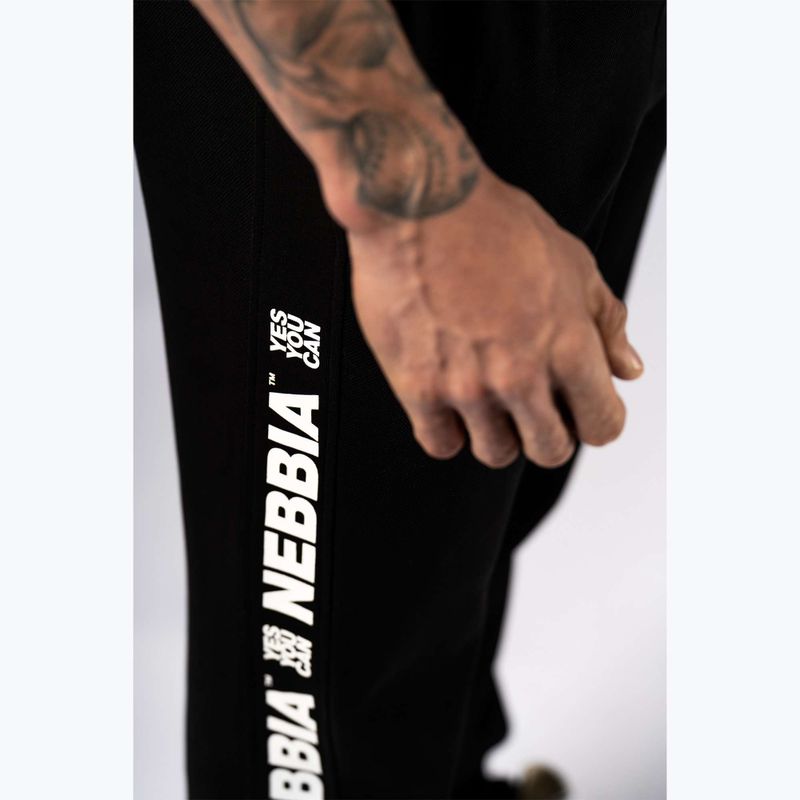 Men's training trousers NEBBIA Hero black 6