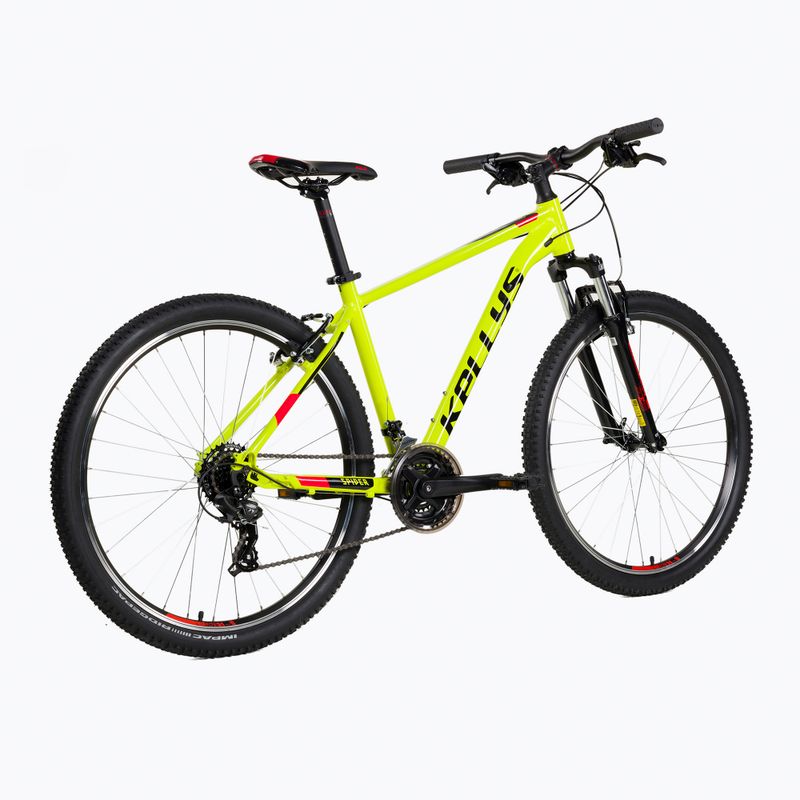 Kellys Spider 10 27.5" mountain bike yellow 68879 3