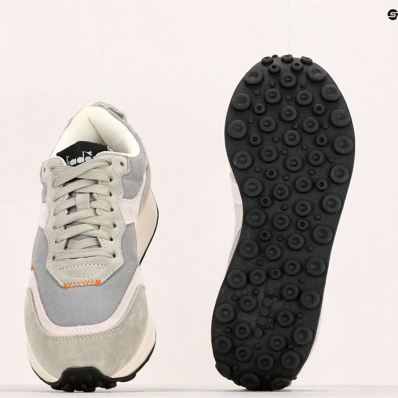 Diadora Race Suede SW crystal grey/ebony shoes 18