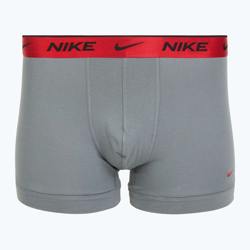 Men's boxer shorts Nike Everyday Cotton Stretch Trunk 3 pairs blk mt airmx wb/uni red/clear grey high shine wb 2