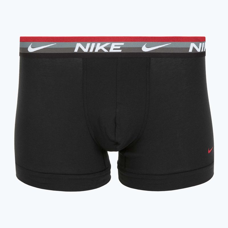 Men's boxer shorts Nike Everyday Cotton Stretch Trunk 3 pairs blk mt airmx wb/uni red/clear grey high shine wb 4