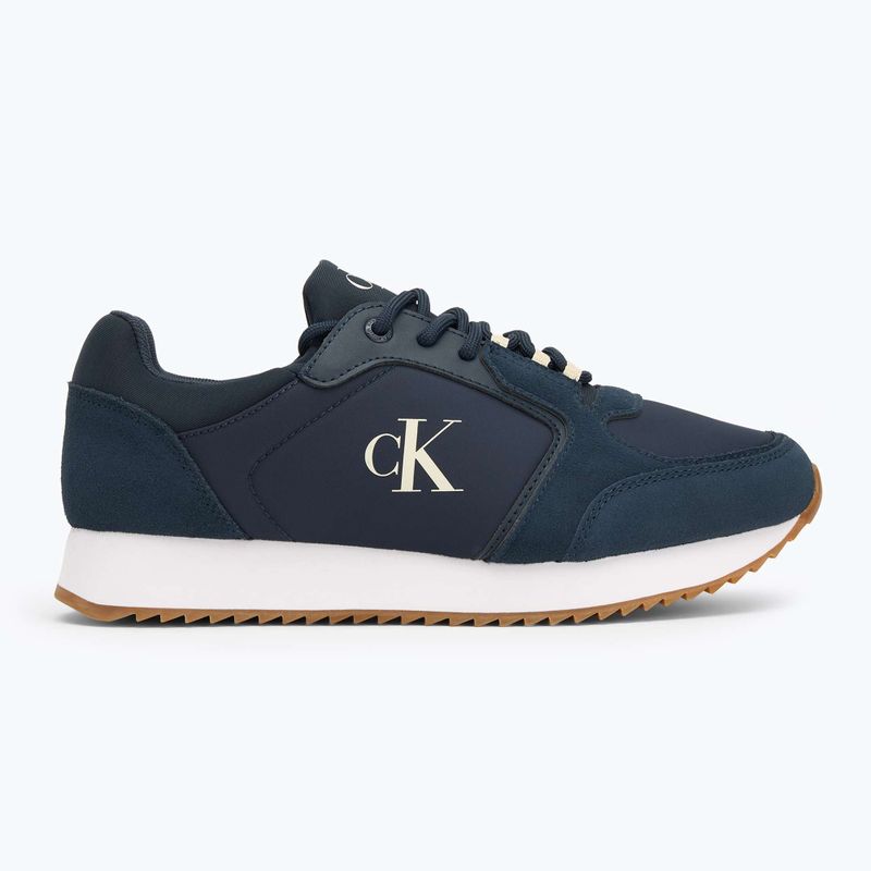 Men's shoes Calvin Klein YM0YM01326 Retro Runner Sock Lace Up Ny-Su Calvin Navy/Bright White/Gum 2