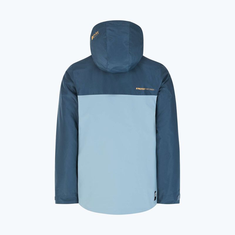 Men's Protest Prtamount steel blue snowboard jacket 2