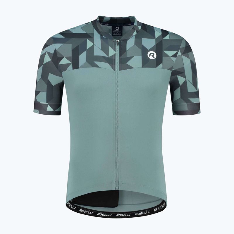 Men's cycling jersey Rogelli Essential Graphic grey 4