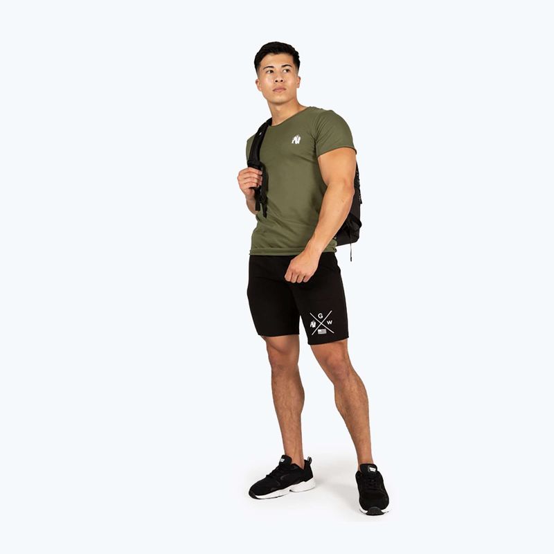Men's training t-shirt Gorilla Wear York green 6