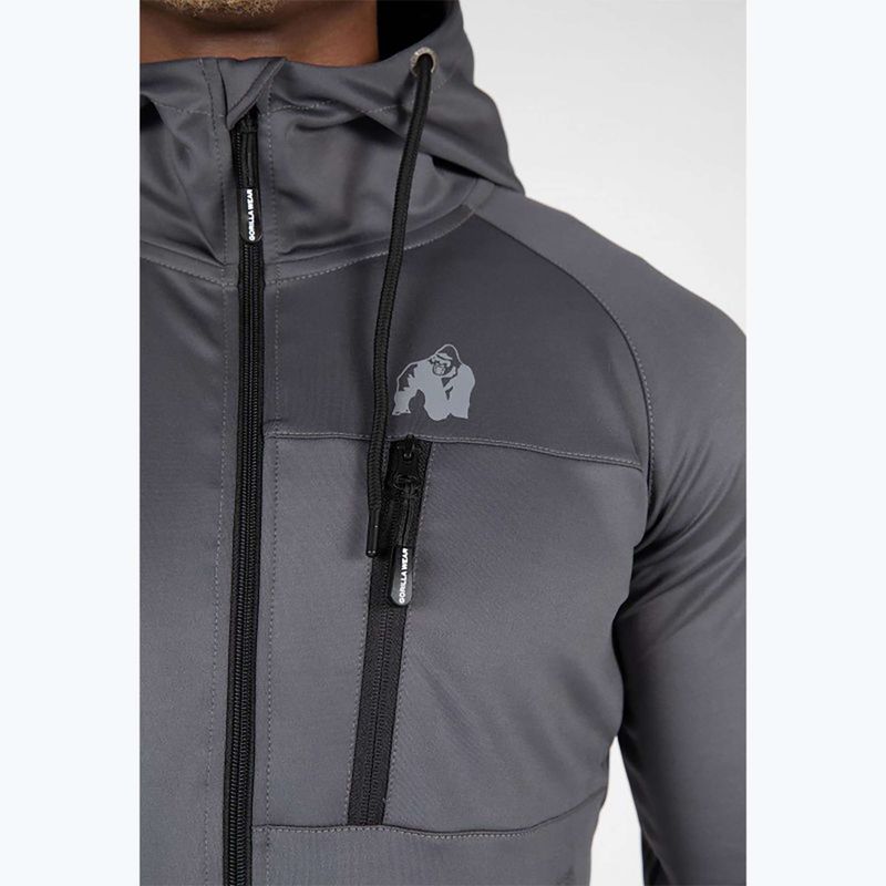 Gorilla Wear men's training sweatshirt Scottsdale gray 4