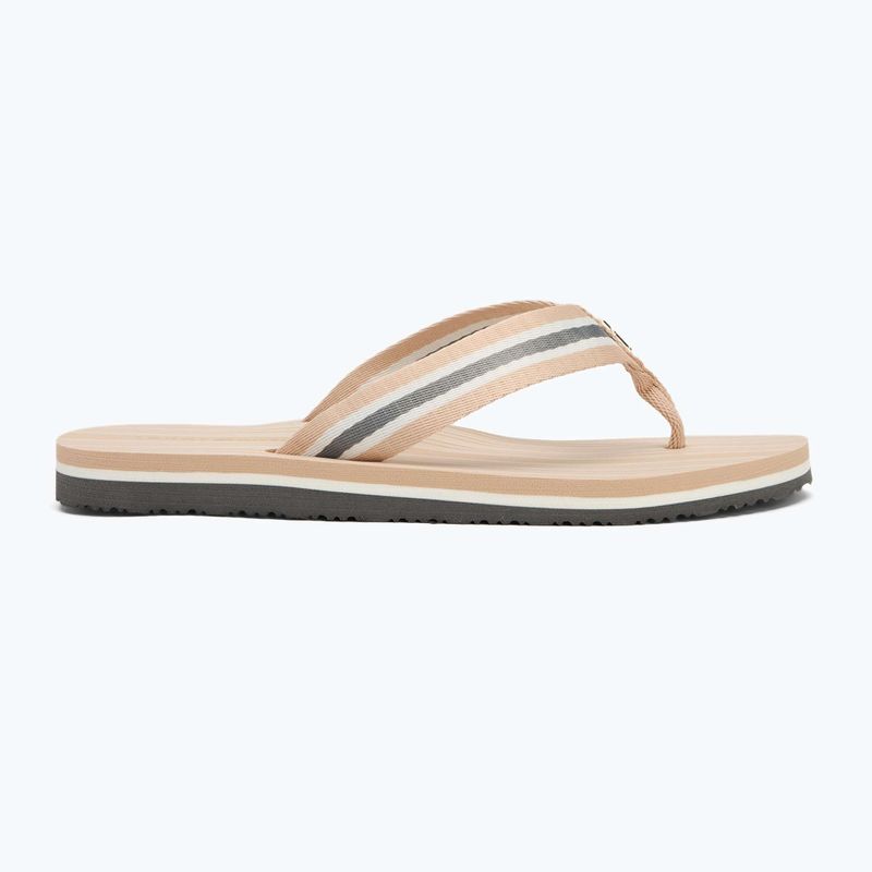 Tommy Hilfiger Im Th Print Beach Sandal women's flip flops misty blush 2