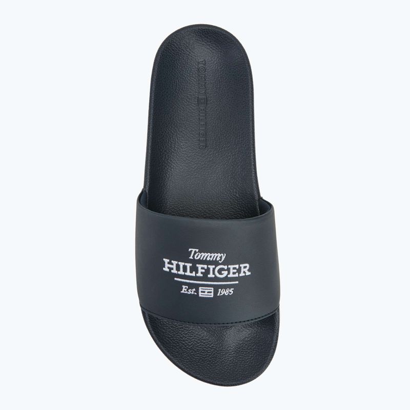 Tommy Hilfiger men's Embroid 85 Pool Slide desert sky slides 5