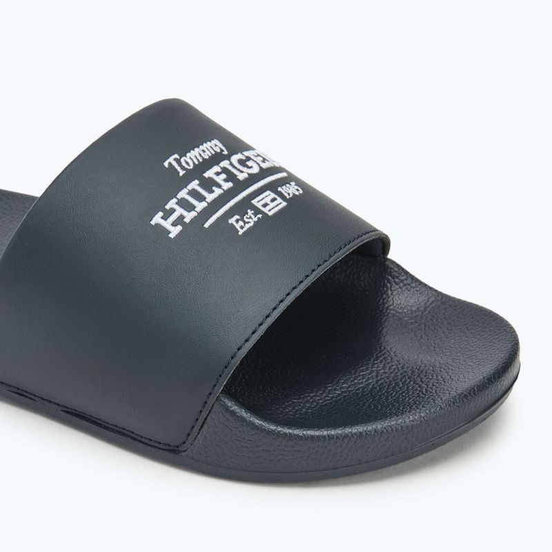 Tommy Hilfiger men's Embroid 85 Pool Slide desert sky slides 7
