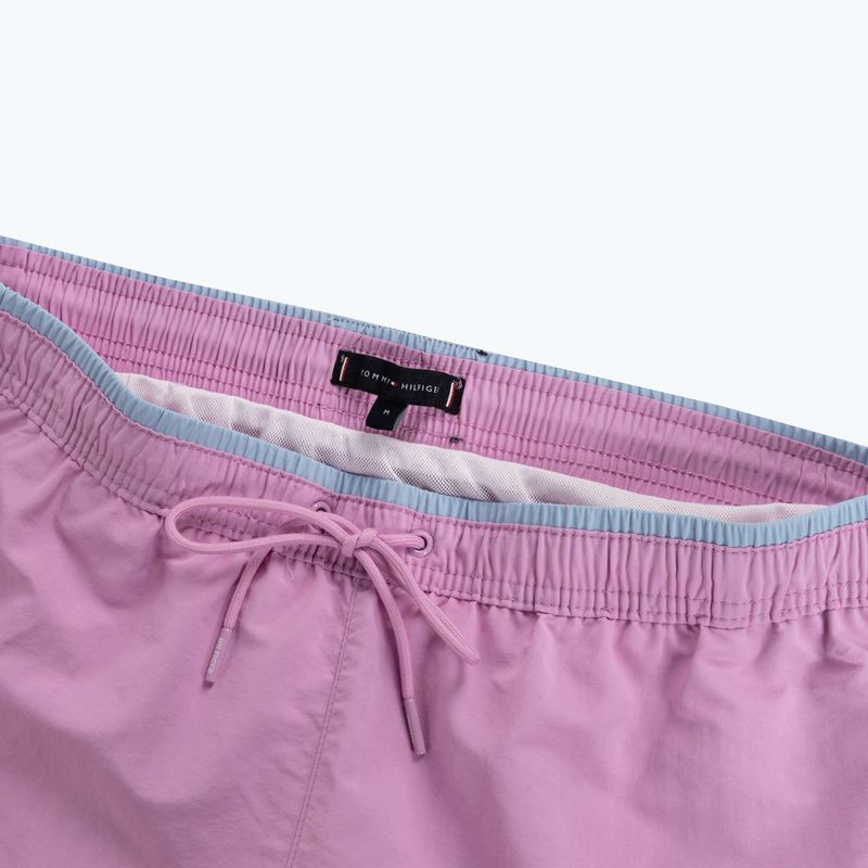 Men's Tommy Hilfiger Medium Drawstring swim shorts sweet pea pink 4