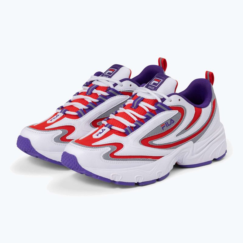 FILA Actix women's shoes white/fila red 9