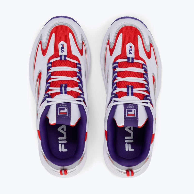 FILA Actix women's shoes white/fila red 10