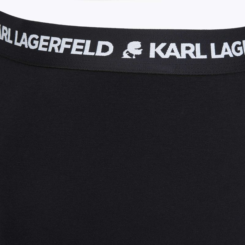 Men's boxers KARL LAGERFELD Logo Trunk 3 pairs black 4