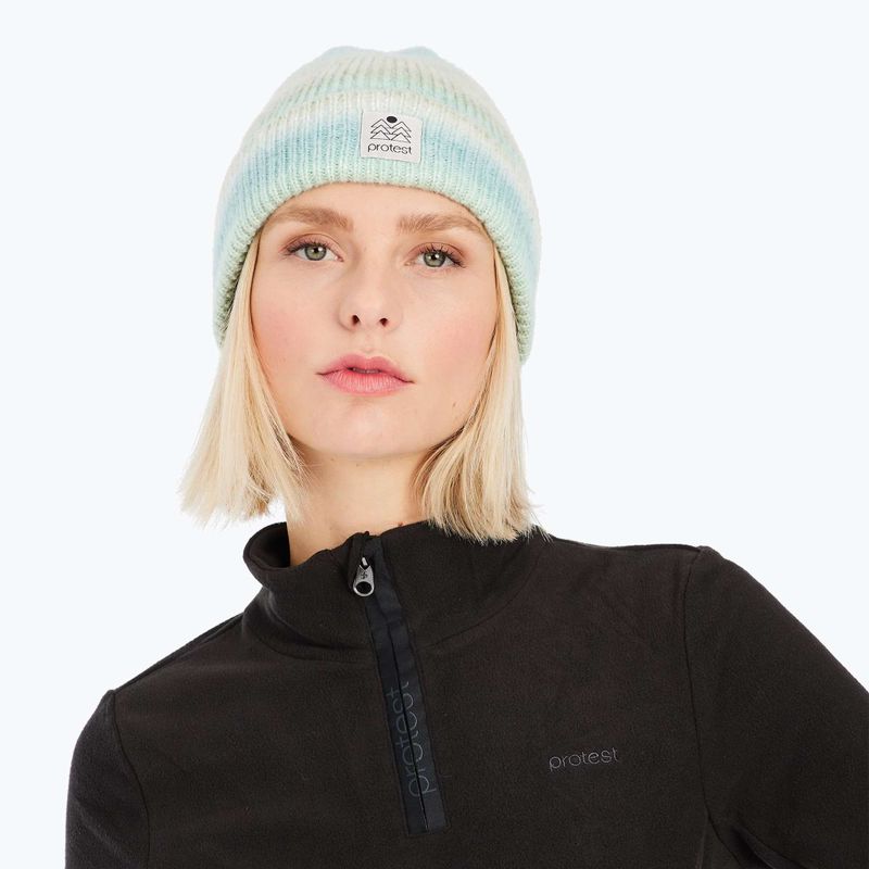 Women's sweatshirt Protest PRTRemutez 1/4 Zip Active true black 6