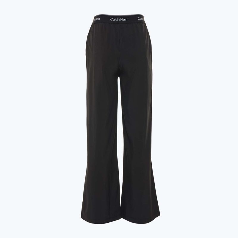 Women's trousers Calvin Klein Wide Leg black 2