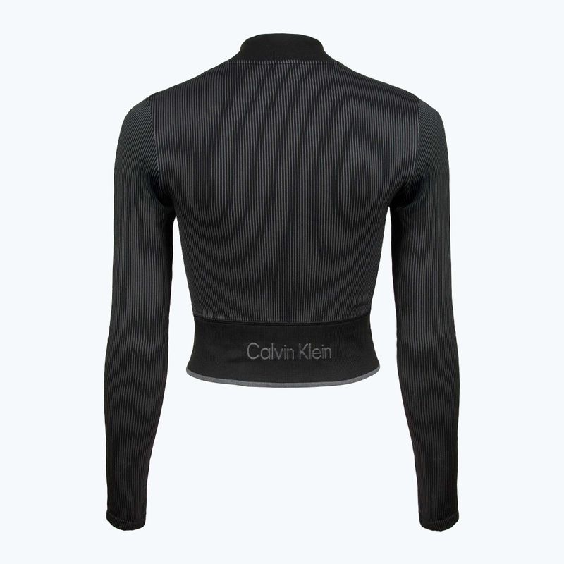 Women's sweatshirt Calvin Klein 00GWS4J406 Seamless black 2