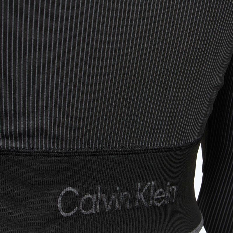 Women's sweatshirt Calvin Klein 00GWS4J406 Seamless black 4
