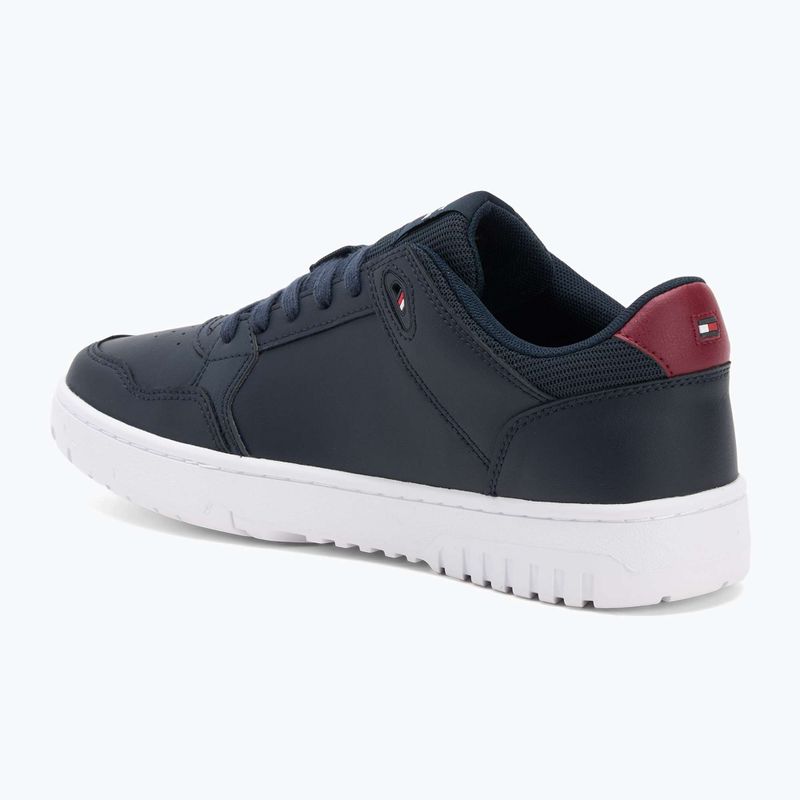 Men's Tommy Hilfiger Basket Core Lite Lth Mix desert sky shoes 3