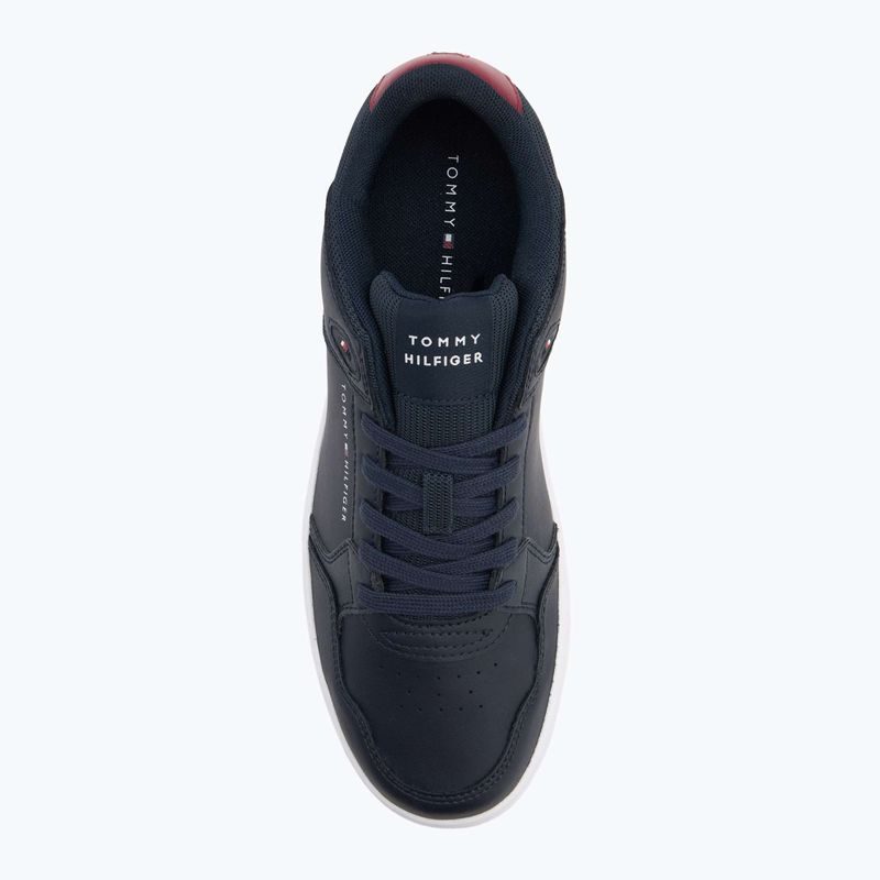 Men's Tommy Hilfiger Basket Core Lite Lth Mix desert sky shoes 5