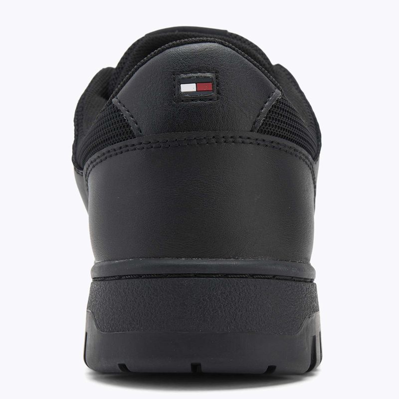 Men's Tommy Hilfiger Basket Core Lite Lth Mix black shoes 6