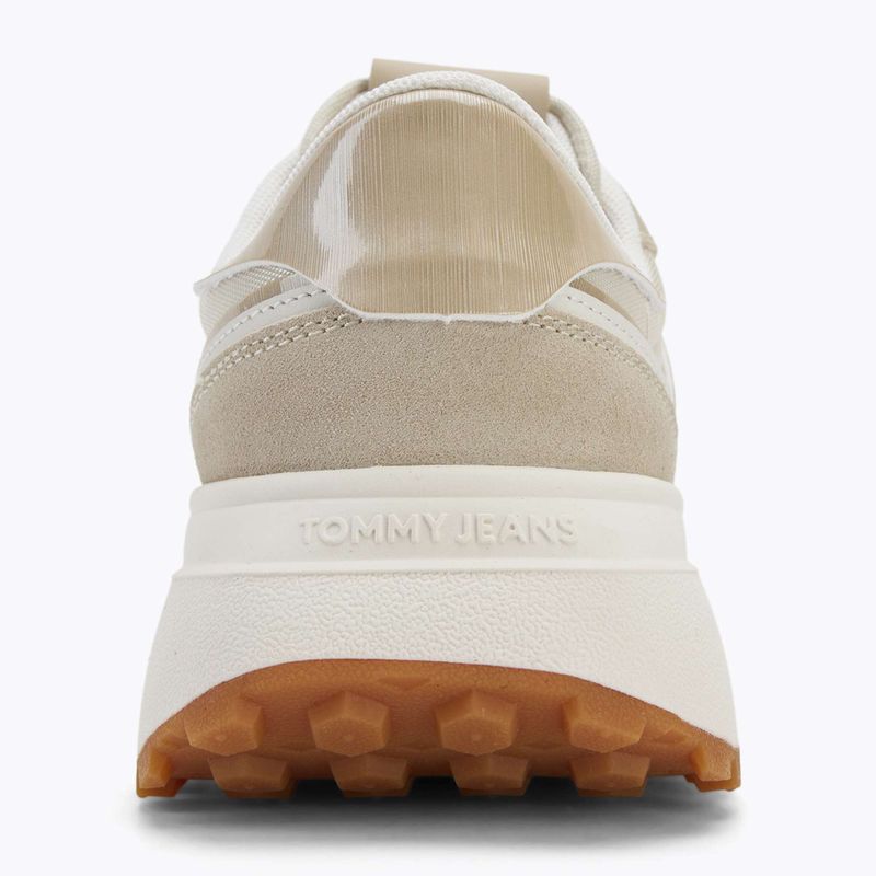 Women's shoes Tommy Jeans Cleated Runner white clay 6