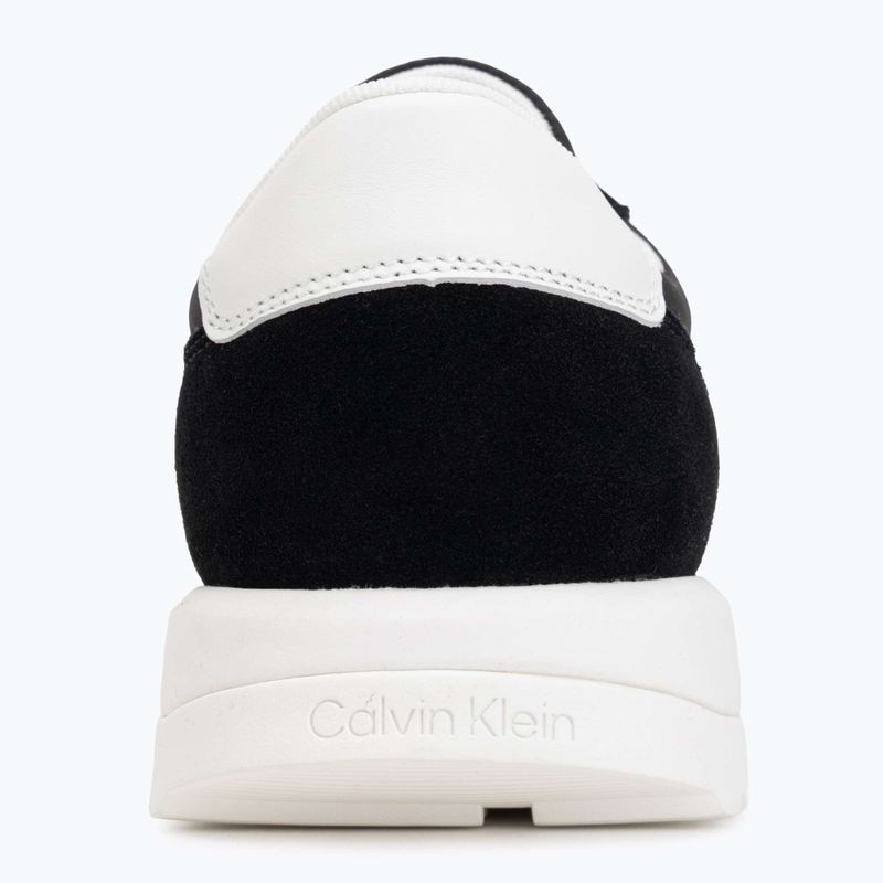Men's shoes Calvin Klein HM0HM02144 City Runner Laceup Nylon Mix black/bright white 6